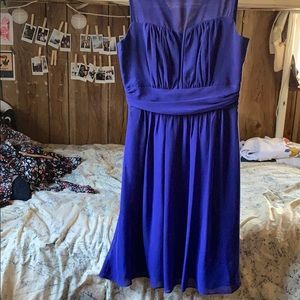 Royal Blue Bridesmaid dress